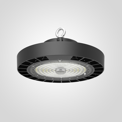 SMD2835 LED'leri IK09 Çarpışma Direnci RAL 9017 Siyah Finish ile yüksek bay LED ışığı